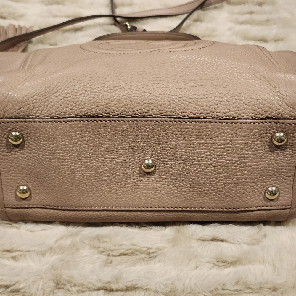 Gucci Blush Pink Soho Crossbody/ Tote Bag - Picture 6 of 16